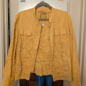 Coldwater Creek Women's Yellow Jacket